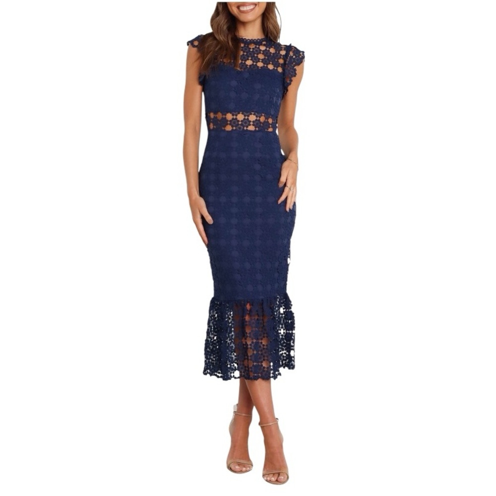 Petal & Pup Lauren Lace Overlay Dress